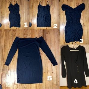 Night Out Black Dress Bundle (5 pcs)